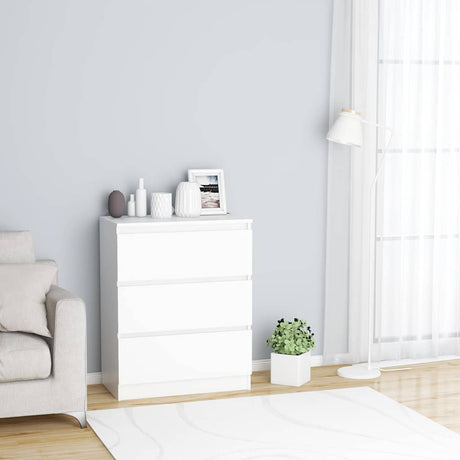 Wooden Chest Of 3 Drawers 60cm Wide - Vantage Home