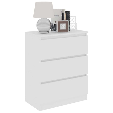 Wooden Chest Of 3 Drawers 60cm Wide - Vantage Home