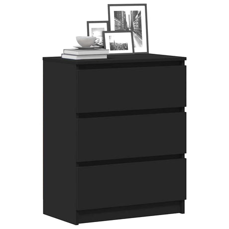 Wooden Chest Of 3 Drawers 60cm Wide - Vantage Home