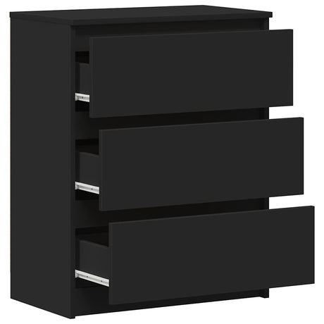 Wooden Chest Of 3 Drawers 60cm Wide - Vantage Home
