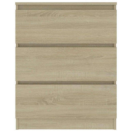 Wooden Chest Of 3 Drawers 60cm Wide - Vantage Home