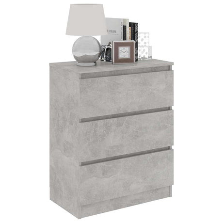 Wooden Chest Of 3 Drawers 60cm Wide - Vantage Home