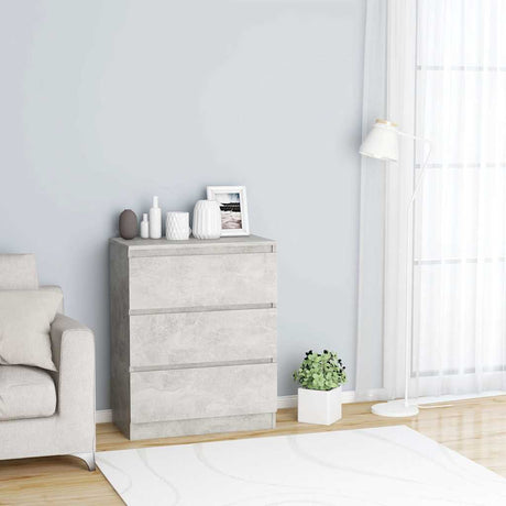 Wooden Chest Of 3 Drawers 60cm Wide - Vantage Home