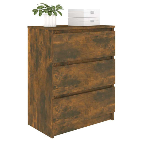 Wooden Chest Of 3 Drawers 60cm Wide - Vantage Home