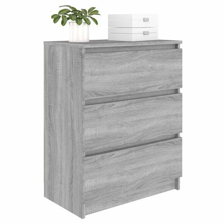 Wooden Chest Of 3 Drawers 60cm Wide - Vantage Home
