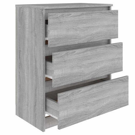 Wooden Chest Of 3 Drawers 60cm Wide - Vantage Home