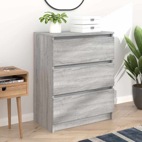 Wooden Chest Of 3 Drawers 60cm Wide - Vantage Home
