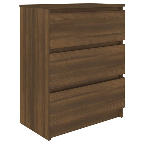 Wooden Chest Of 3 Drawers 60cm Wide - Vantage Home