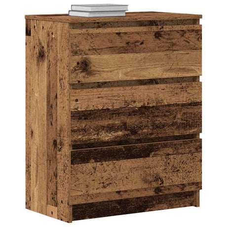 Wooden Chest Of 3 Drawers 60cm Wide - Vantage Home