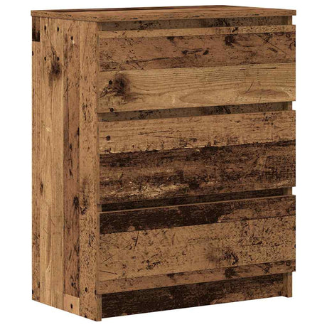 Wooden Chest Of 3 Drawers 60cm Wide - Vantage Home