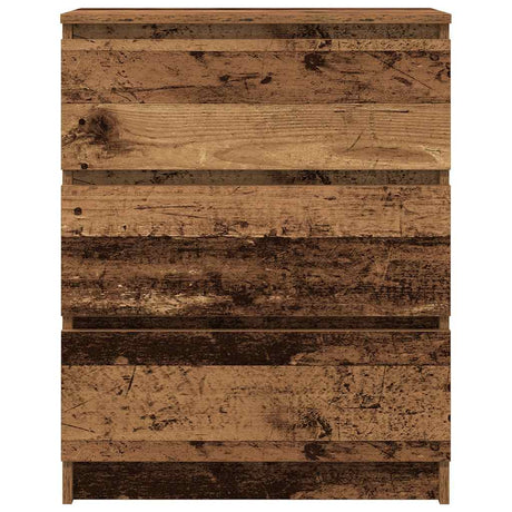 Wooden Chest Of 3 Drawers 60cm Wide - Vantage Home