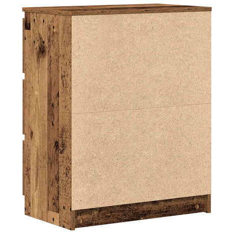 Wooden Chest Of 3 Drawers 60cm Wide - Vantage Home