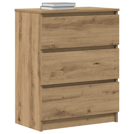 Wooden Chest Of 3 Drawers 60cm Wide - Vantage Home