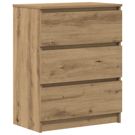 Wooden Chest Of 3 Drawers 60cm Wide - Vantage Home