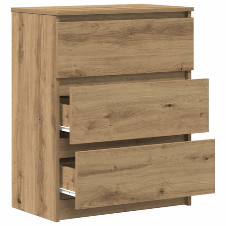 Wooden Chest Of 3 Drawers 60cm Wide - Vantage Home