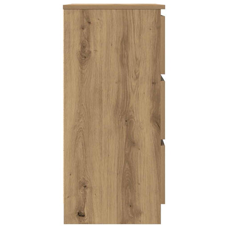 Wooden Chest Of 3 Drawers 60cm Wide - Vantage Home