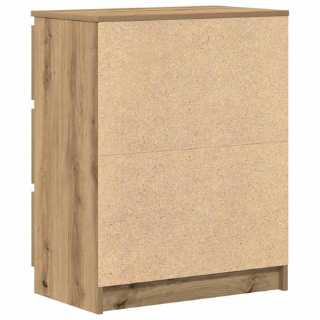 Wooden Chest Of 3 Drawers 60cm Wide - Vantage Home