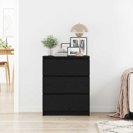 Wooden Chest Of 3 Drawers 60cm Wide - Vantage Home