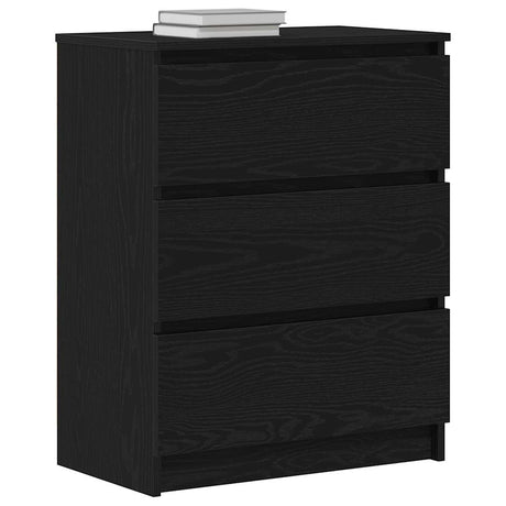 Wooden Chest Of 3 Drawers 60cm Wide - Vantage Home