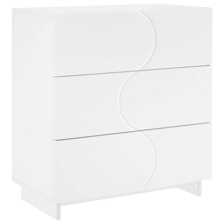 Wooden Chest Of 3 Drawers 70cm Wide - Vantage Home