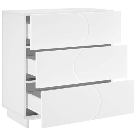 Wooden Chest Of 3 Drawers 70cm Wide - Vantage Home
