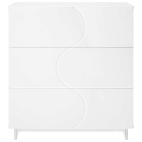 Wooden Chest Of 3 Drawers 70cm Wide - Vantage Home