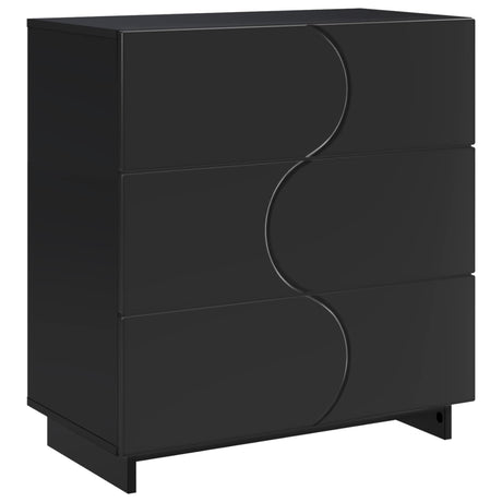 Wooden Chest Of 3 Drawers 70cm Wide - Vantage Home