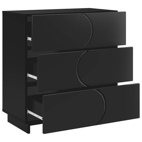 Wooden Chest Of 3 Drawers 70cm Wide - Vantage Home
