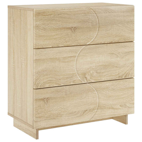 Wooden Chest Of 3 Drawers 70cm Wide - Vantage Home
