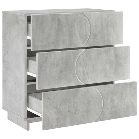 Wooden Chest Of 3 Drawers 70cm Wide - Vantage Home