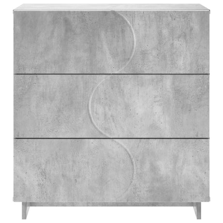 Wooden Chest Of 3 Drawers 70cm Wide - Vantage Home