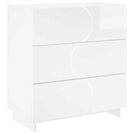 Wooden Chest Of 3 Drawers 70cm Wide - Vantage Home