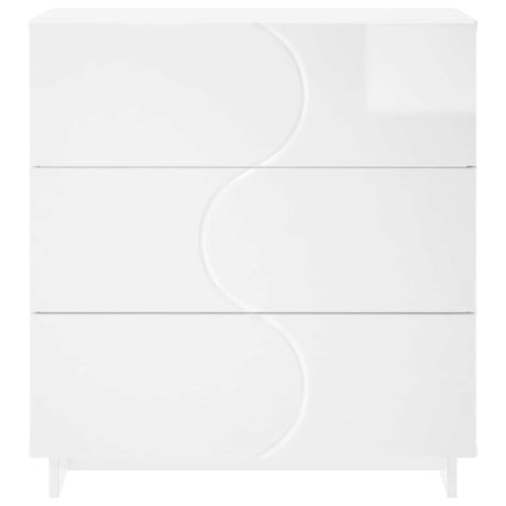 Wooden Chest Of 3 Drawers 70cm Wide - Vantage Home