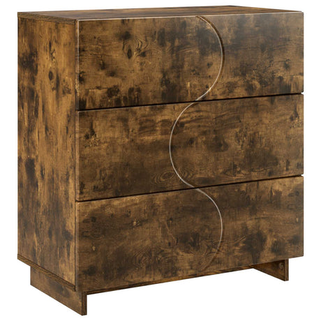 Wooden Chest Of 3 Drawers 70cm Wide - Vantage Home