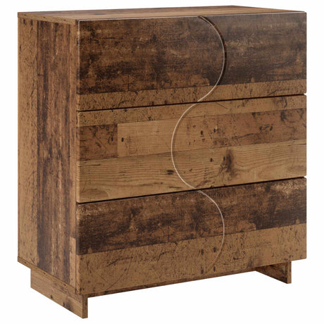 Wooden Chest Of 3 Drawers 70cm Wide - Vantage Home