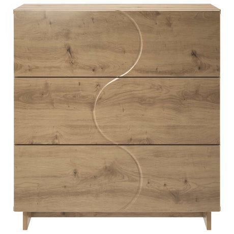 Wooden Chest Of 3 Drawers 70cm Wide - Vantage Home