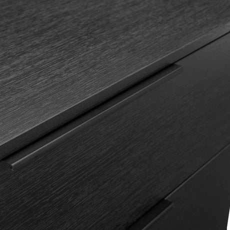 Wooden Chest Of 3 Drawers 80cm Wide - Luna