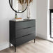 Wooden Chest Of 3 Drawers 80cm Wide - Luna