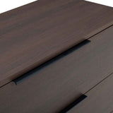 Wooden Chest Of 3 Drawers 80cm Wide - Luna