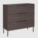Wooden Chest Of 3 Drawers 80cm Wide - Luna