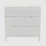 Wooden Chest Of 3 Drawers 80cm Wide - Orchid