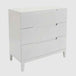 Wooden Chest Of 3 Drawers 80cm Wide - Orchid