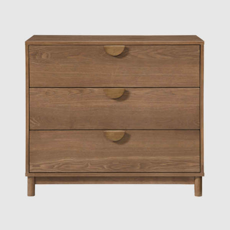 Wooden Chest Of 3 Drawers 85cm Wide - Arc