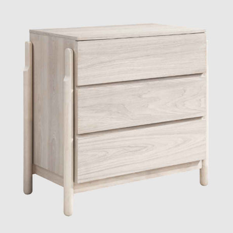 Wooden Chest Of 3 Drawers 85cm Wide - Whisper