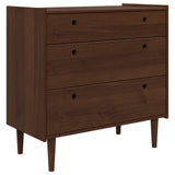 Wooden Chest Of 3 Drawers 90cm Wide - Bilbao
