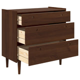 Wooden Chest Of 3 Drawers 90cm Wide - Bilbao