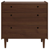 Wooden Chest Of 3 Drawers 90cm Wide - Bilbao