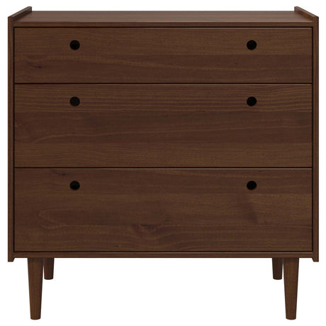 Wooden Chest Of 3 Drawers 90cm Wide - Bilbao