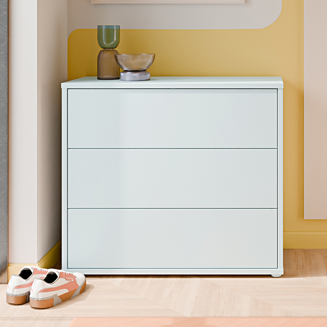 Wooden Chest Of 3 Drawers - Alice Springs