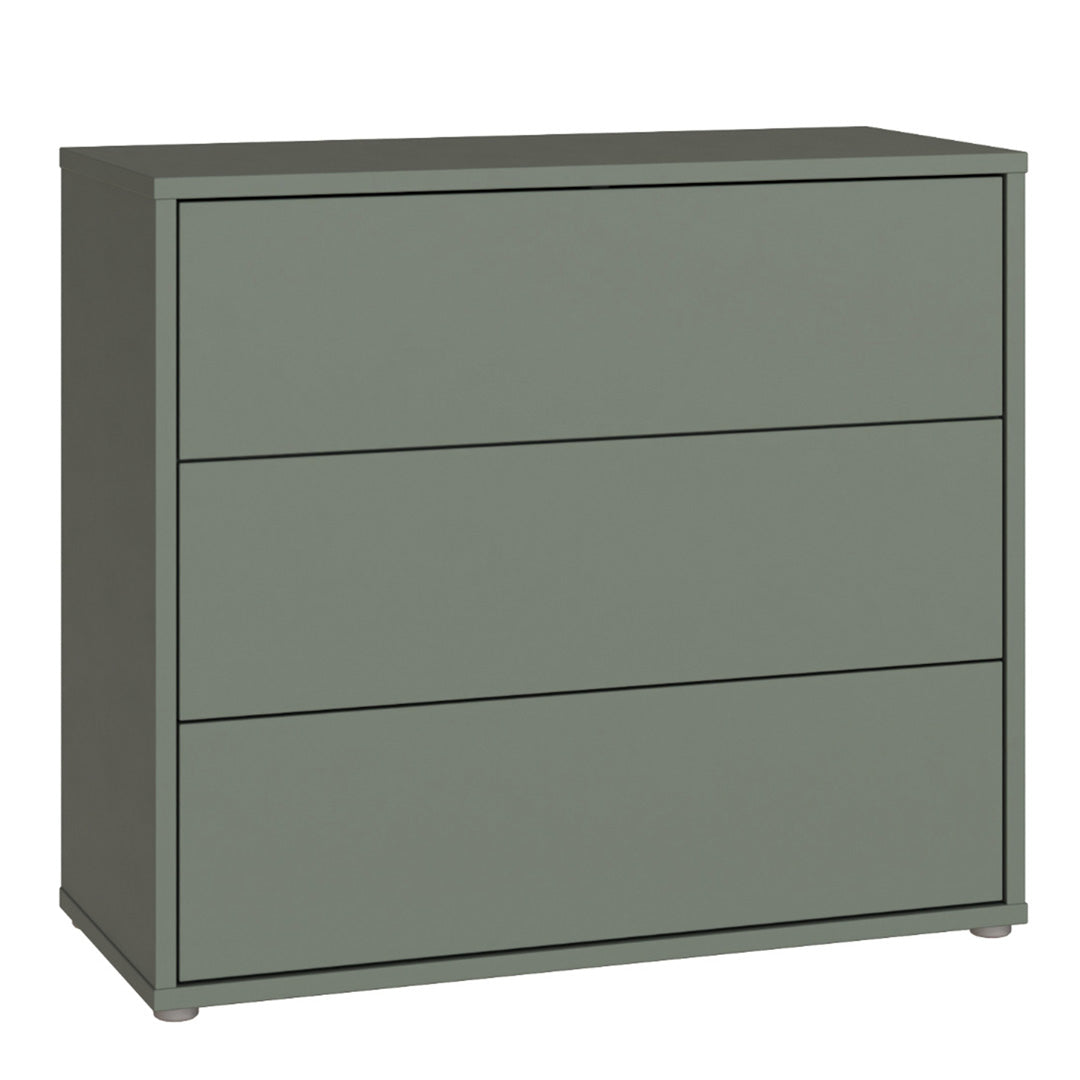 Wooden Chest Of 3 Drawers - Alice Springs